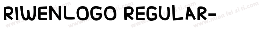 RiWenLOGO Regular字体转换